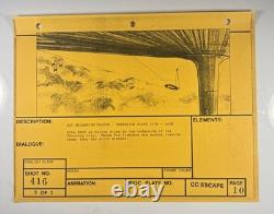 Star wars storyboard Empire Strikes Back movie Prop Rebel Disney Art EB2-79