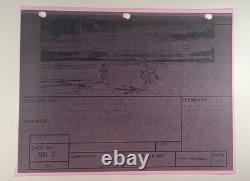 Star wars storyboard Empire Strikes Back movie Prop Rebel Disney Art EB3-14