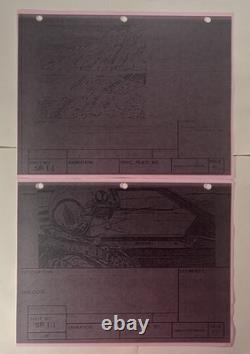 Star wars storyboard Empire Strikes Back movie Prop Rebel Disney Art EB3-20