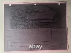 Star wars storyboard Empire Strikes Back movie Prop Rebel Disney Art EB3-20