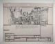 Star wars storyboard Empire Strikes Back movie Prop Rebel Disney Vtg Art EB1-3