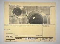 Star wars storyboard Empire Strikes Back movie Prop Rebel Disney Vtg Art EB1-9 Star wars storyboard Empire Strikes Back movie Prop Rebel Disney Vtg Art EB1-9