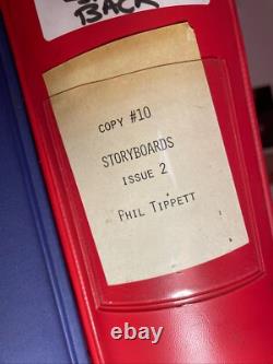 Star wars storyboards Empire Strikes Back movie prop BESPIN LUKE DARTH VADER Art