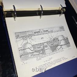 Star wars storyboards Empire Strikes Back movie prop HOTH AT-AT DRIVERS EARLY