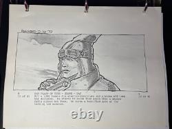 Star wars storyboards Empire Strikes Back movie prop HOTH LUKE TAUNTAUN ESB Art