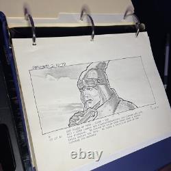 Star wars storyboards Empire Strikes Back movie prop HOTH LUKE TAUNTAUN ESB Art