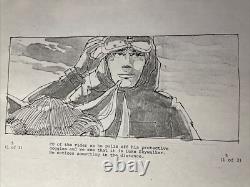 Star wars storyboards Empire Strikes Back movie prop HOTH TAUNTAUN OPENING SCENE