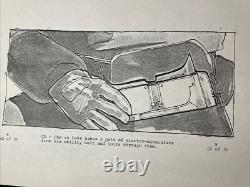 Star wars storyboards Empire Strikes Back movie prop HOTH TAUNTAUN OPENING SCENE