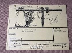 Star wars storyboards Empire Strikes Back movie props BESPIN LUKE cloud City X1