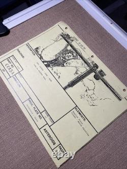 Star wars storyboards Empire Strikes Back movie props BESPIN LUKE cloud City X1