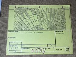 Star wars storyboards Empire Strikes Back movie props BESPIN Luke Vader X1