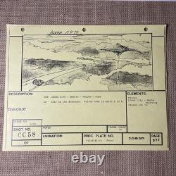 Star wars storyboards Empire Strikes Back movie props BESPIN Millennium Falcon