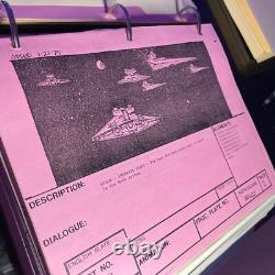 Star wars storyboards Empire Strikes Back movie props DARTH VADER DESTROYER Art