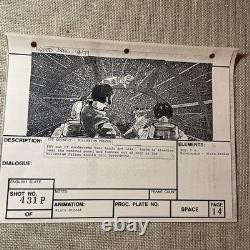 Star wars storyboards Empire Strikes Back movie props Falcon Leia Lando Luke