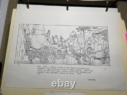 Star wars storyboards Empire Strikes Back movie props HOTH BASE SOLDIERS ENT