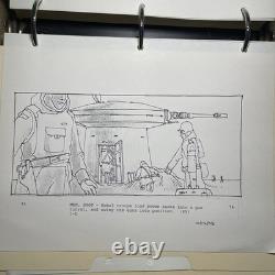 Star wars storyboards Empire Strikes Back movie props HOTH BASE SOLDIERS ENT