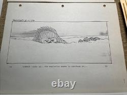 Star wars storyboards Empire Strikes Back movie props HOTH CHEWBACCA HAN SOLO