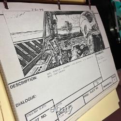 Star wars storyboards Empire Strikes Back movie props HOTH JACKSON SNOWSPEEDER