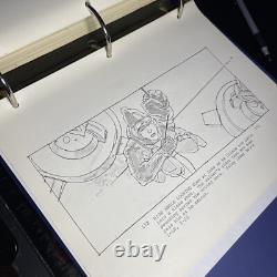 Star wars storyboards Empire Strikes Back movie props HOTH LUKE AT-AT art