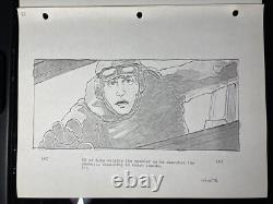 Star wars storyboards Empire Strikes Back movie props HOTH LUKE AT-AT art