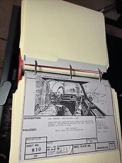 Star wars storyboards Empire Strikes Back movie props HOTH LUKE SNOWSPEEDER ESB