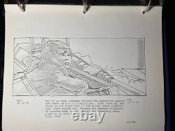 Star wars storyboards Empire Strikes Back movie props HOTH LUKE SNOWSPEEDER art