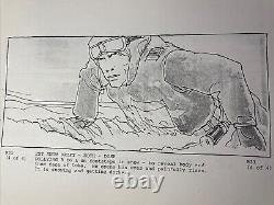 Star wars storyboards Empire Strikes Back movie props HOTH LUKE TAUNTAUN Art