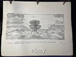 Star wars storyboards Empire Strikes Back movie props HOTH PROBE DROID Art ESB