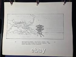 Star wars storyboards Empire Strikes Back movie props HOTH PROBE DROID WAMPA Art