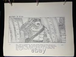 Star wars storyboards Empire Strikes Back movie props HOTH REBEL SOLDIER EARLY