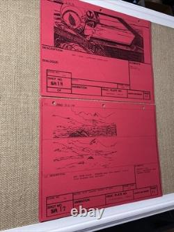 Star wars storyboards Empire Strikes Back movie props HOTH SNOWSPEEDER Art
