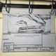 Star wars storyboards Empire Strikes Back movie props HOTH SNOWSPEEDER art X1