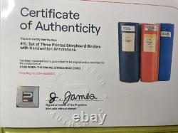 Star wars storyboards Empire Strikes Back movie props Hoth Base LUKE AT-AT X1