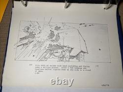 Star wars storyboards Empire Strikes Back movie props Hoth Base VEERS AT-AT X1