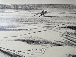 Star wars storyboards Empire Strikes Back movie props Hoth Han Solo Tauntaun X1