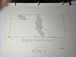 Star wars storyboards Empire Strikes Back movie props LUKE AT-AT Hoth Art X1