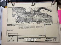 Star wars storyboards Empire Strikes Back movie props LUKE SKYWALKER art X1