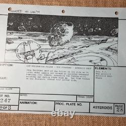 Star wars storyboards Empire Strikes Back movie props MILLENNIUM FALCON art X1