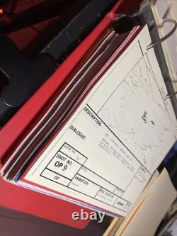 Star wars storyboards Empire Strikes Back movie props MILLENNIUM FALCON art X1