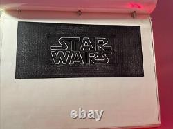 Star wars storyboards Empire Strikes Back movie props Millennium Falcon Art ES