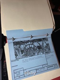Star wars storyboards Empire Strikes Back movie props Millennium Falcon Art Es