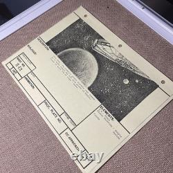 Star wars storyboards Empire Strikes Back movie props Millennium Falcon BESPIN