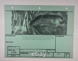 Star wars storyboards Empire Strikes Back movie props Millennium Falcon ESB3-3