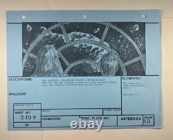 Star wars storyboards Empire Strikes Back movie props Millennium Falcon ESB3-40