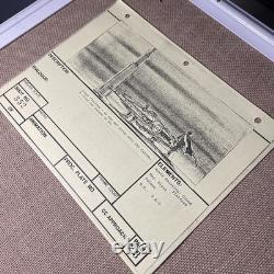 Star wars storyboards Empire Strikes Back movie props Millennium Falcon LANDO X1