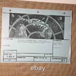 Star wars storyboards Empire Strikes Back movie props Millennium Falcon art X1