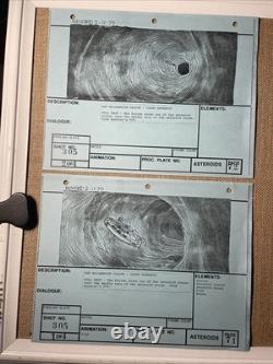 Star wars storyboards Empire Strikes Back movie props Millennium Falcon art X1