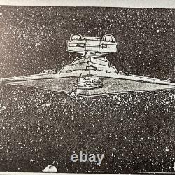 Star wars storyboards Empire Strikes Back movie props Millennium Falcon art X1