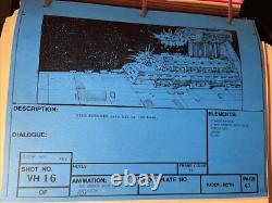 Star wars storyboards Empire Strikes Back movie props STAR DESTROYER Art ESB