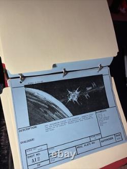 Star wars storyboards Empire Strikes Back movie props TIE FIGHTERS Art Esb